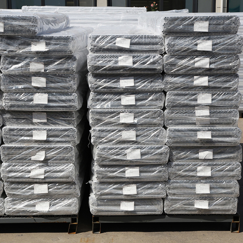 PVC Colored Temporary Eco Fence Construction Site Hoarding Panels