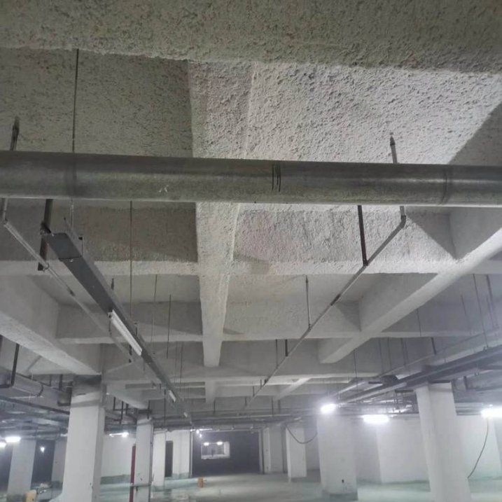 Sound-Absorbing Spray Coating Apply Sound-Absorbing Spray Coating