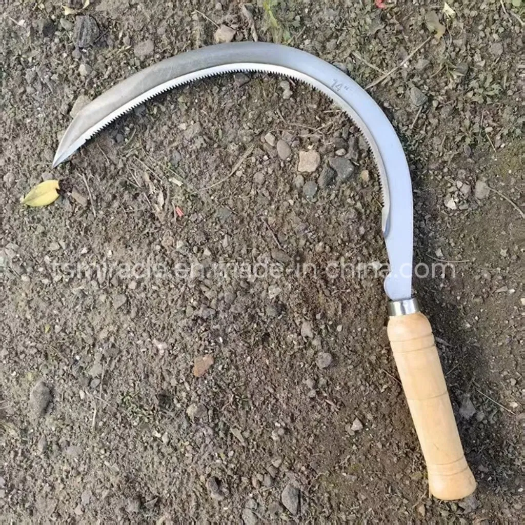 Серп промышленный с деревянной ручкой, 8 размеров