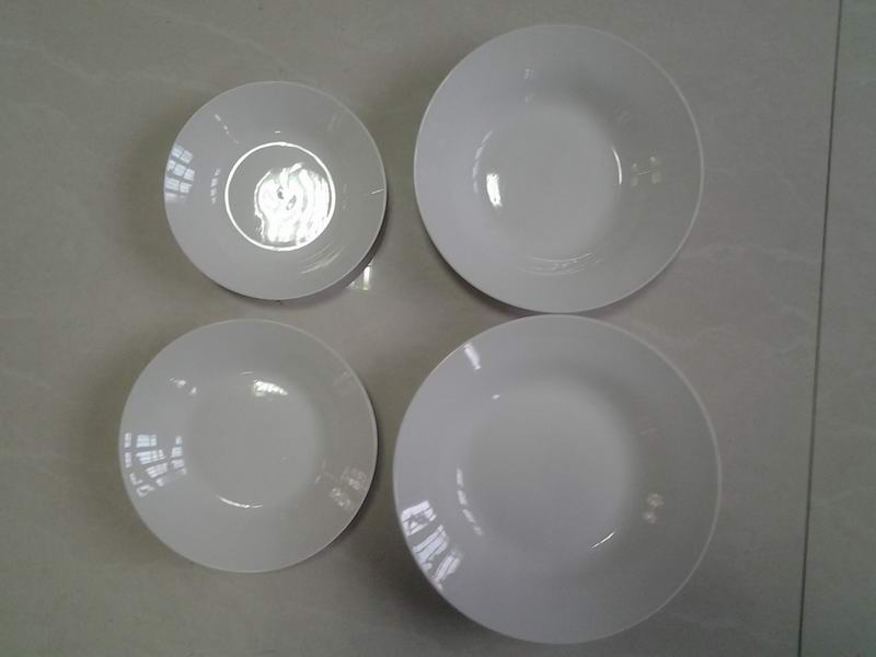 Tableware Ceramics Porcelain Hotelporcelain Hotelware Good White 6"-9"Plate Soup