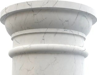 Marble Stone Column Pedestal Plant Stand Hand Carved Column