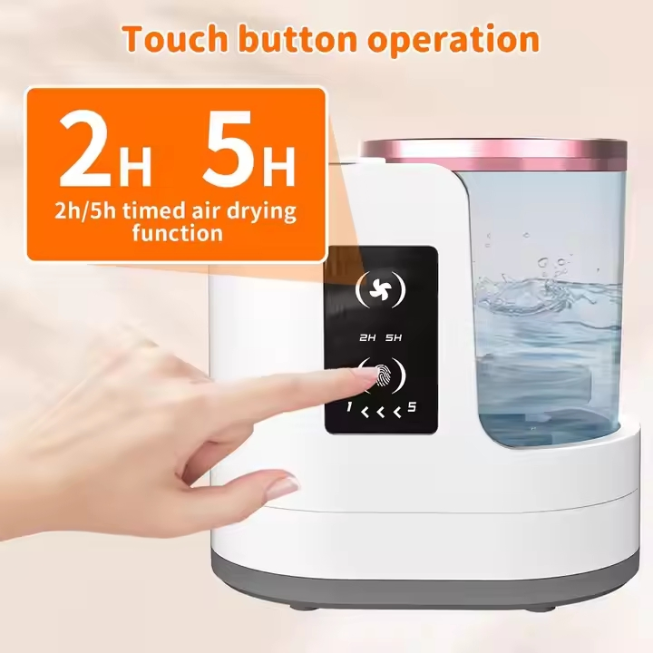 Electric Make up Brush Cleaner and Dryer Makeup Brush Cleaning Machine Automatic Cosmetics Brush Cleaner with Drying Function