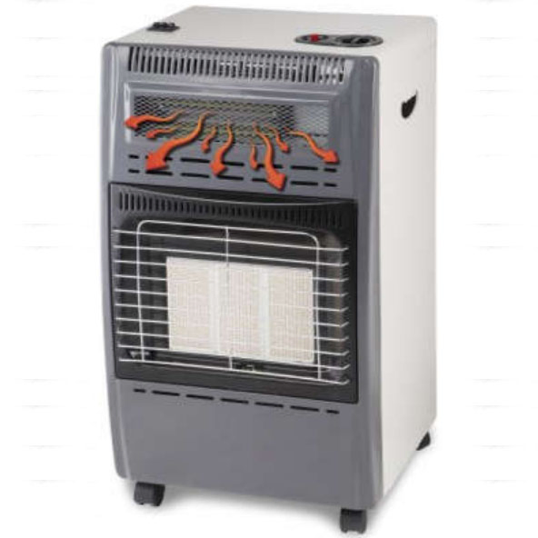 2 in 1 Portable Infrared & Turbo Fan Heater Gas Room Heater