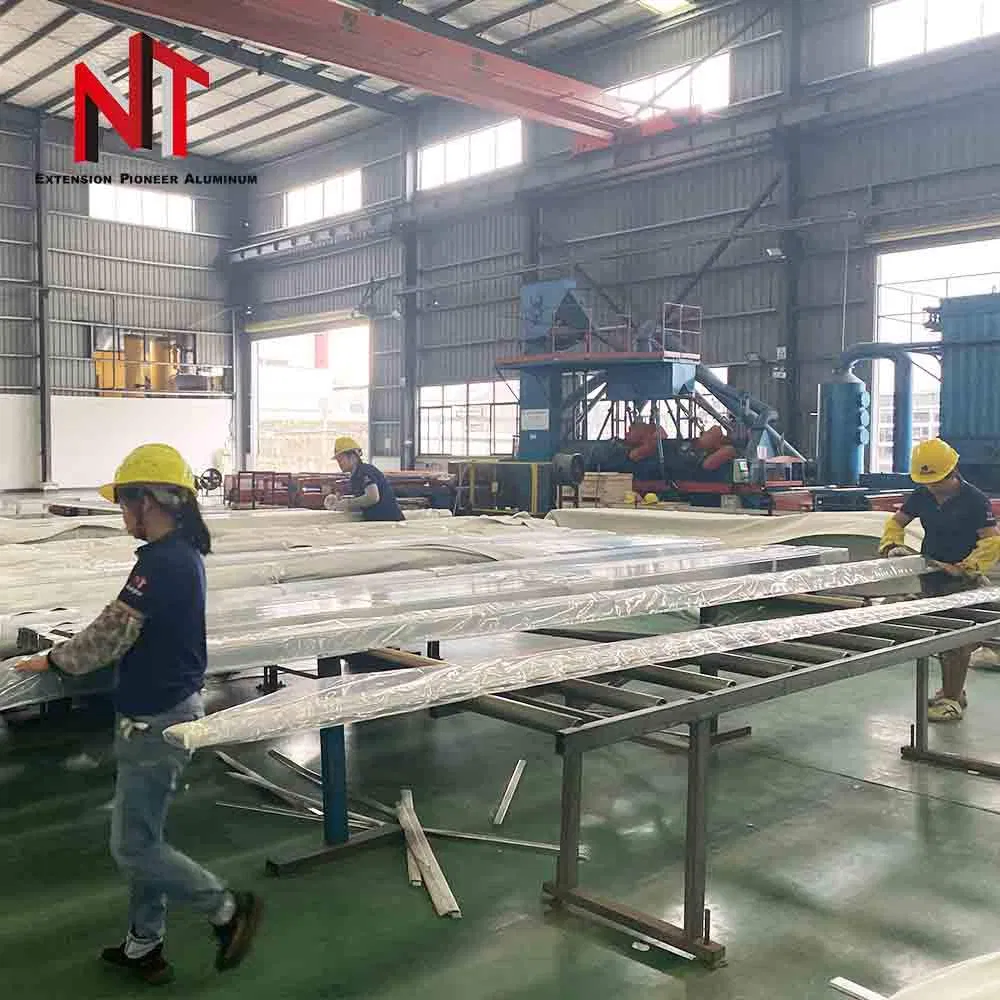 6ooo Series Round Edge Aluminum Pipes 6ooo Series Various Applications Exported From Foshan