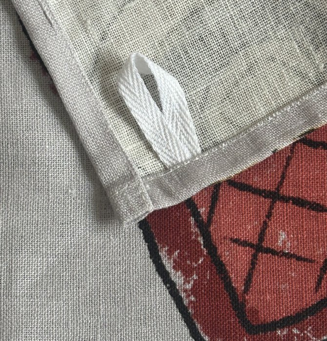 Custom Digital Printed Linen Kitchen Napkins