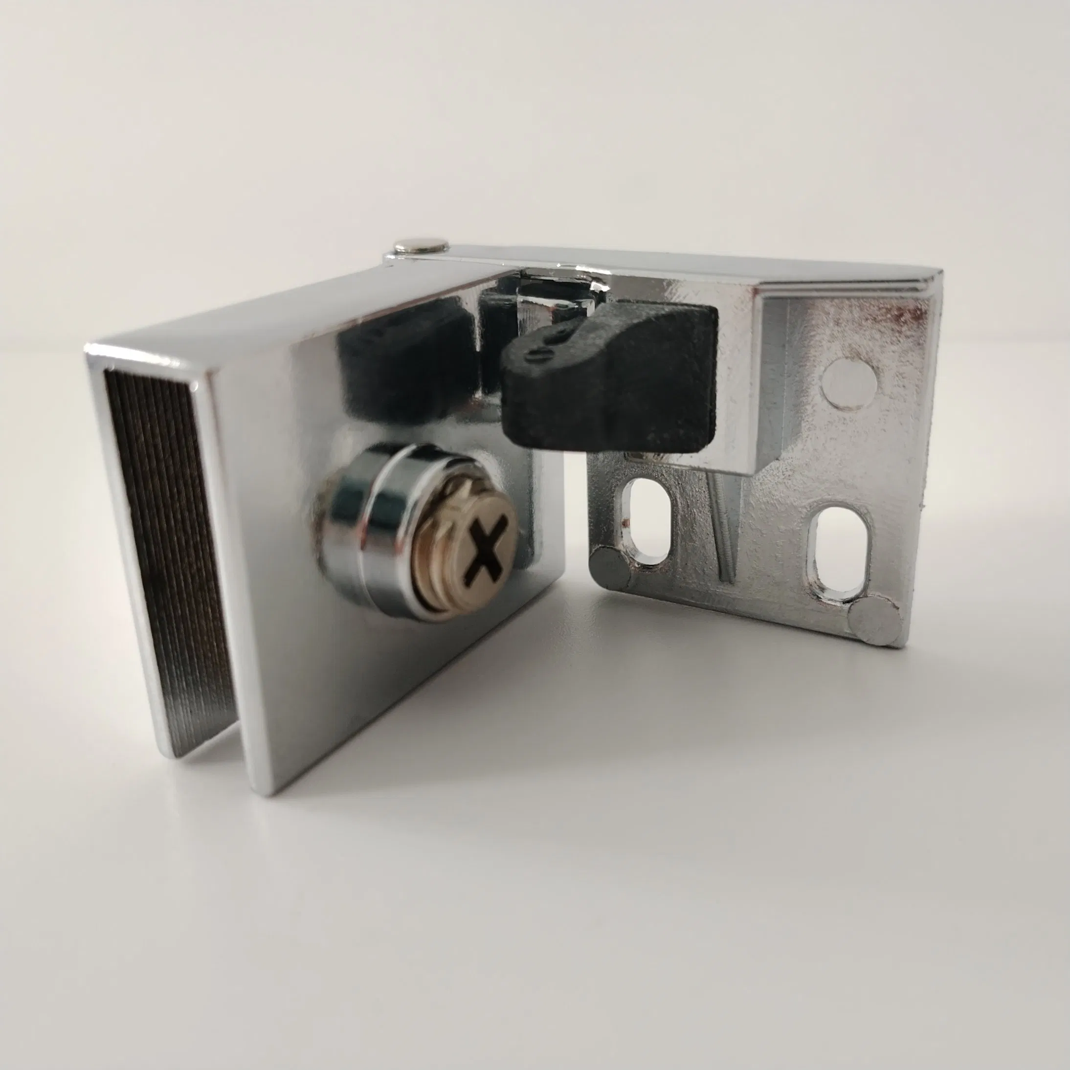 Upper and Lower Door Hinge 8-10mm Thick Glass Bathroom Accessories Heavy Glass Door Hinges Glass Door Hardware