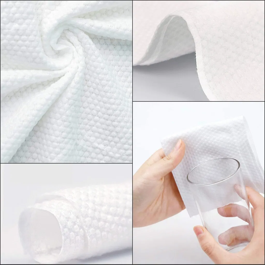Premium Pure Cotton Disposable Face Towels for Makeup Removal