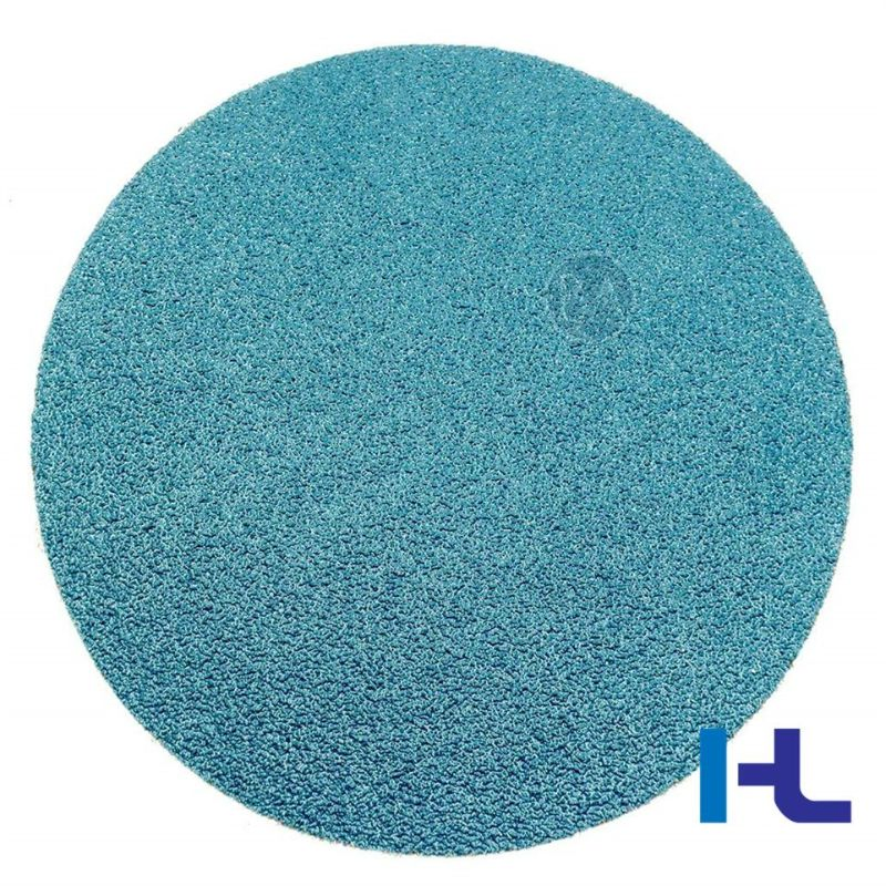 125mm 5 Inch 6'' Blue Abrasive Paper Grinding Sandpaper Disc Sanding Paper Disc Hook and Loop Sanding Disc for Automotive Car Sanding
