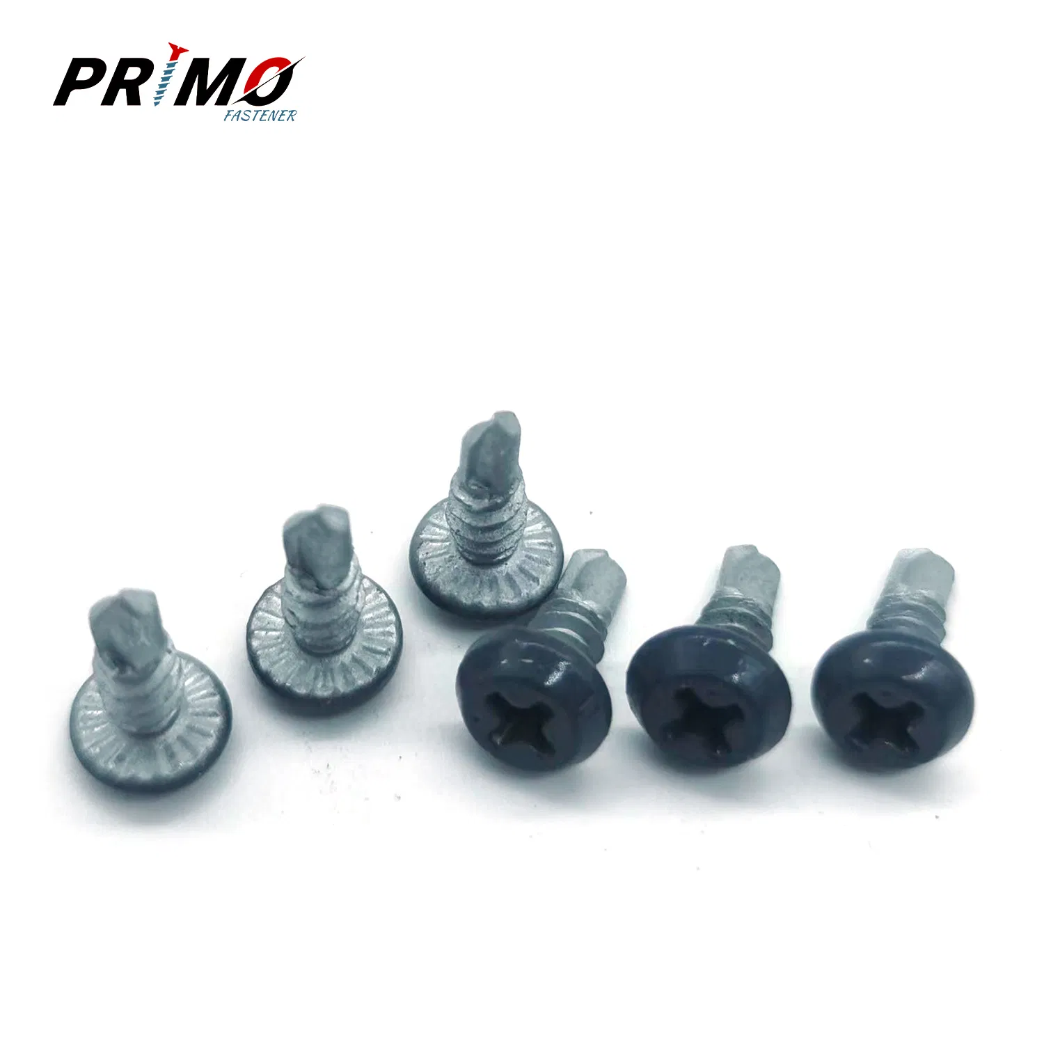 Pan Framing Head Self Drilling Metal Screw Carbon Steel Zinc Plated / Phosphates