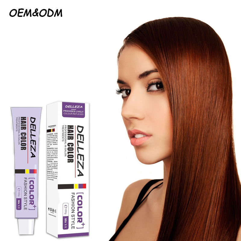 100ml Professional Permanent Salon Use Herbal Hair Color Cream