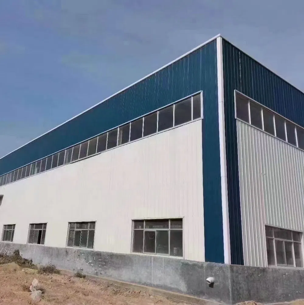 Low Cost Steel Structure Workshop/Hangar/Prefabricated Building Cheap Warehouse