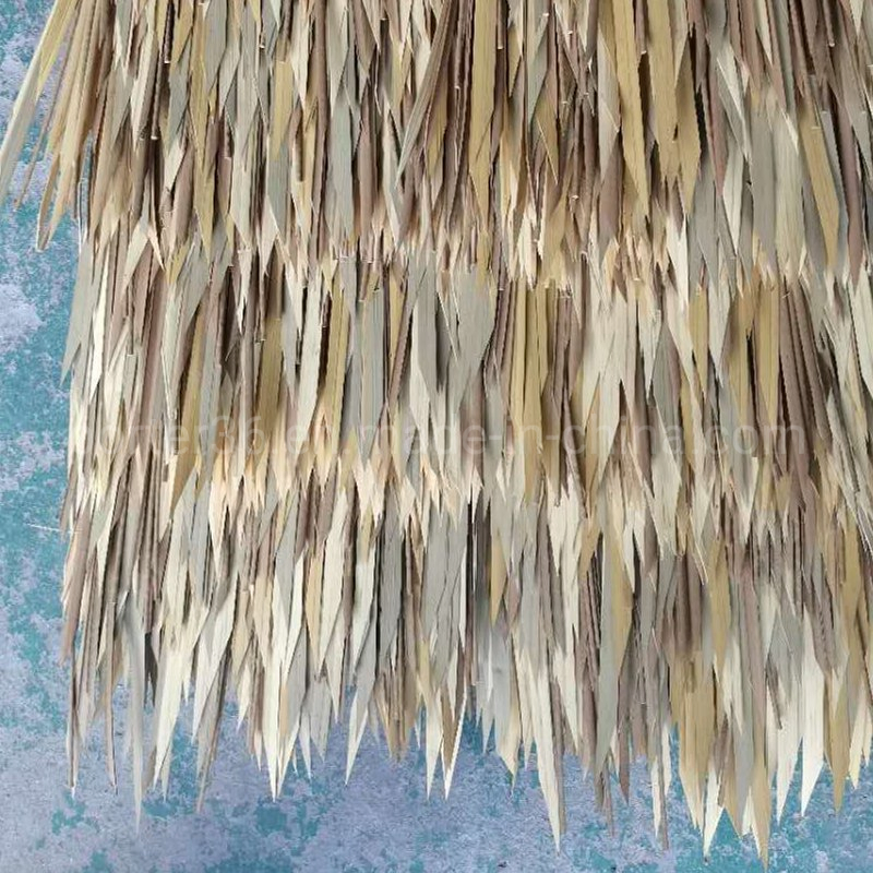 Fireproof Factory Plastic Beach Decoration Thatch Tile for Roof
