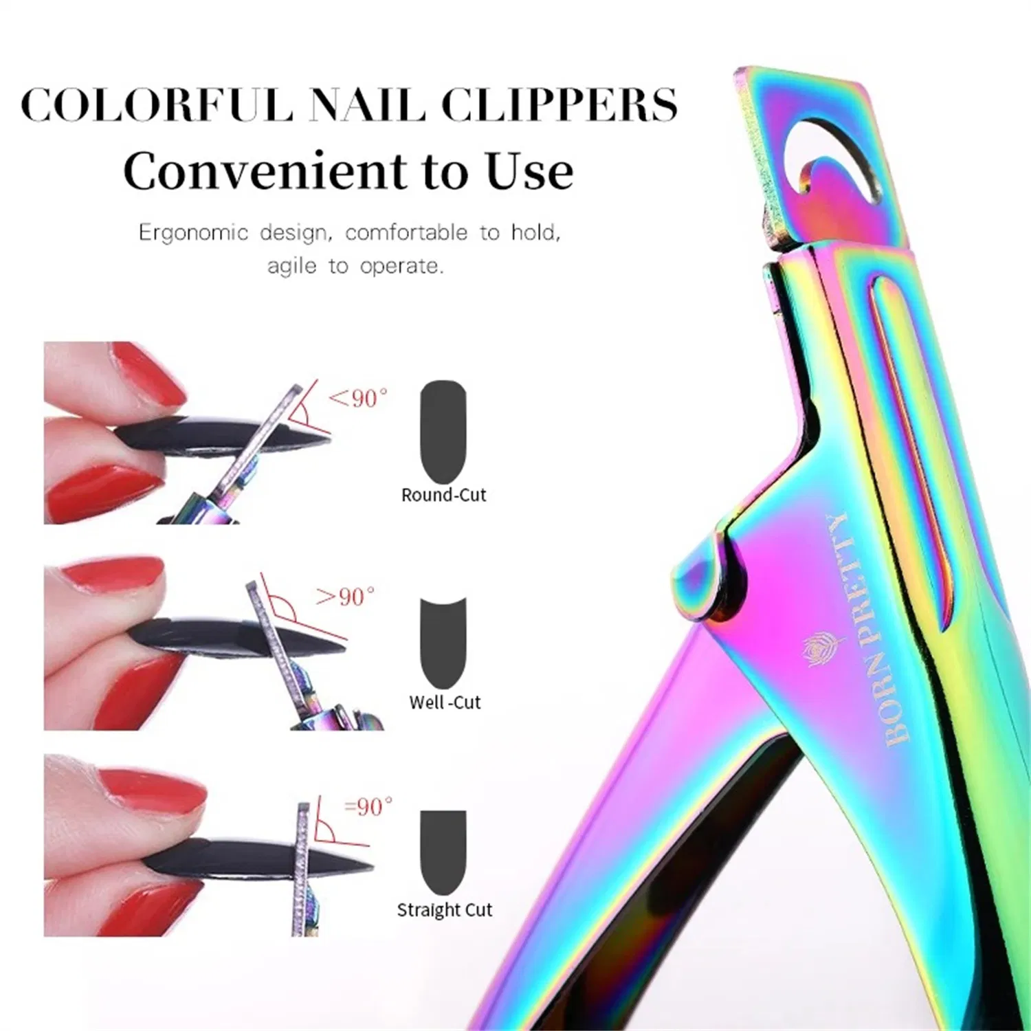 Manicure Tools French Style U Shape Nail Tips Cutter