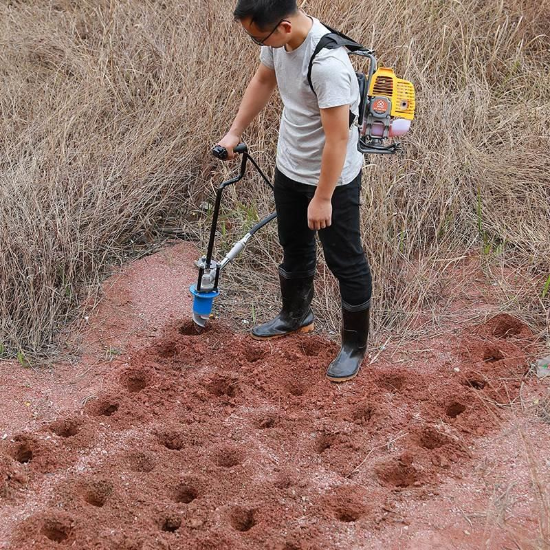 52cc Tabacco Planter Tabacco Planting Machine Hole Digger Chili Planter Chili Planting Machine