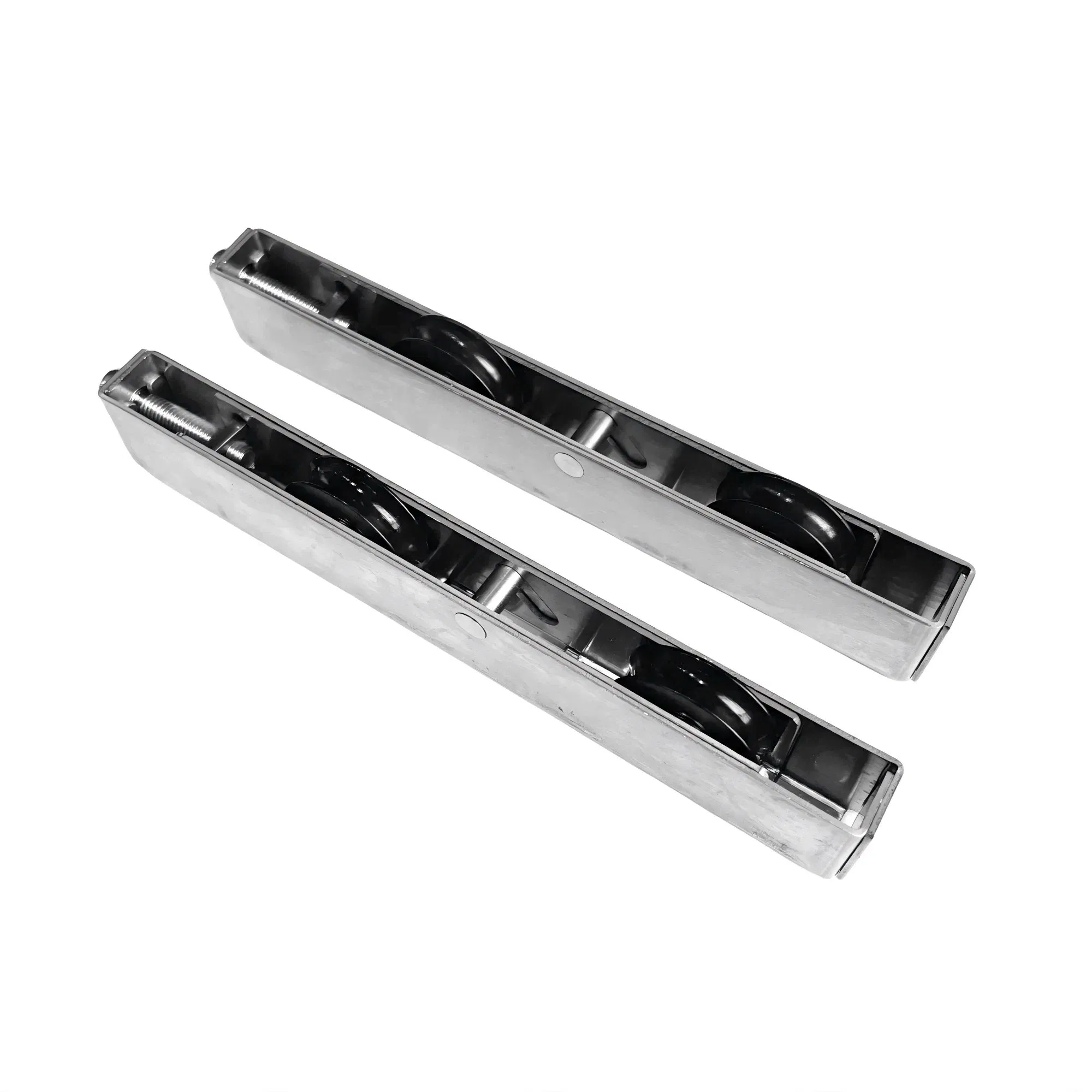 Heavy Duty 2 Wheels U-Groove Nylon Pulley High-Quality Bearing for Patio Door