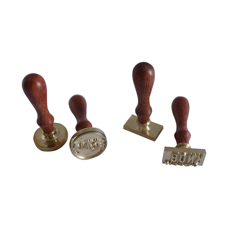 High Quality Bar Ice Stamp with Wooden Handle for Old Potrero Nikka Three Bitches Vodka