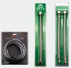 Factory Bathroom 1/2"FM High Pressure Thermoplastic Nylon Braided Hose Woven Hose (HY6451)