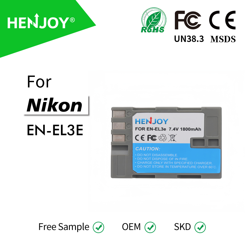 Аккумулятор Nikon EN-EL3e с дисплеем заряда