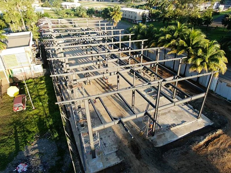 Customizable Pre-Engineered Steel Office and Factory Building Solutions