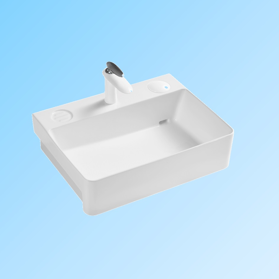 Керамическая раковина для ванной под столешницу