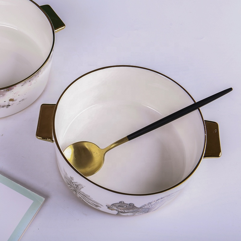 Wholesale Stainless Steel Luxury Gold Cutlery Set