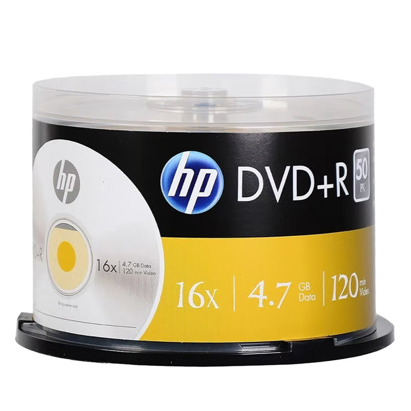 DVD-R диски 4.7ГБ 16x, 50 шт, серебристые