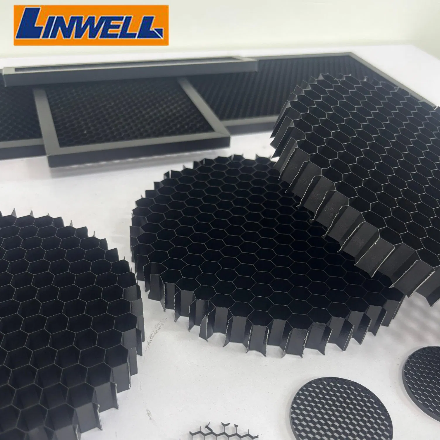 Hexagonal Aluminum Honeycomb Core Lighting Panel Durable and Lightweight