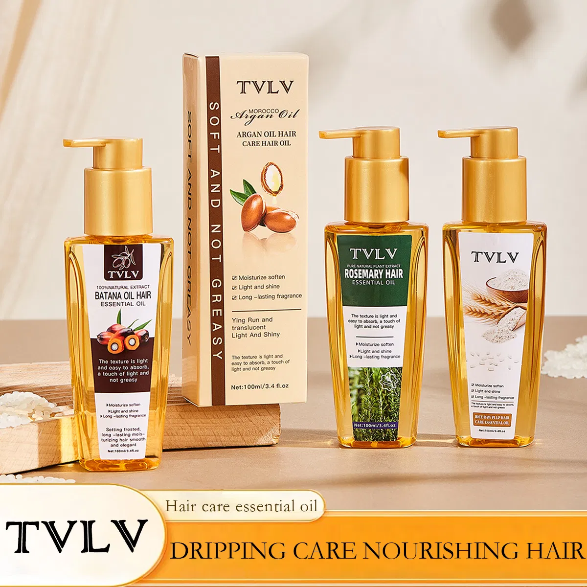 Nourishing Rosemary Hair Care Essential Oil for Healthy Locks