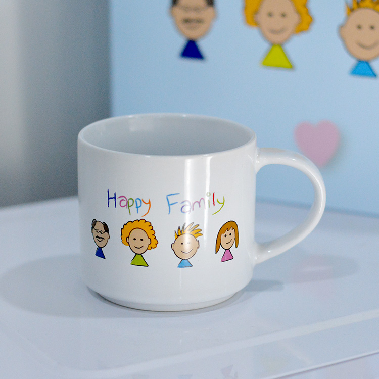 Wholesale Custom Logo Coffee Blanks Sublimation Mug Custom Ceramic Cup