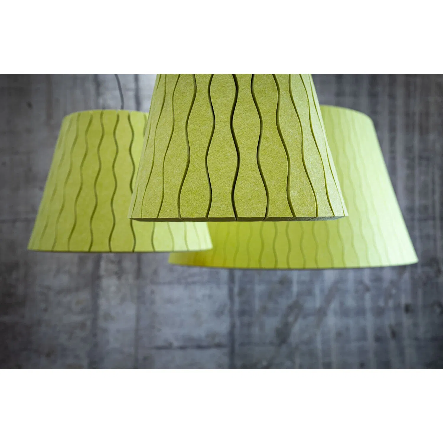 Polyester Fiber Made Lamp Indoor Lighting Acoustic Decoration