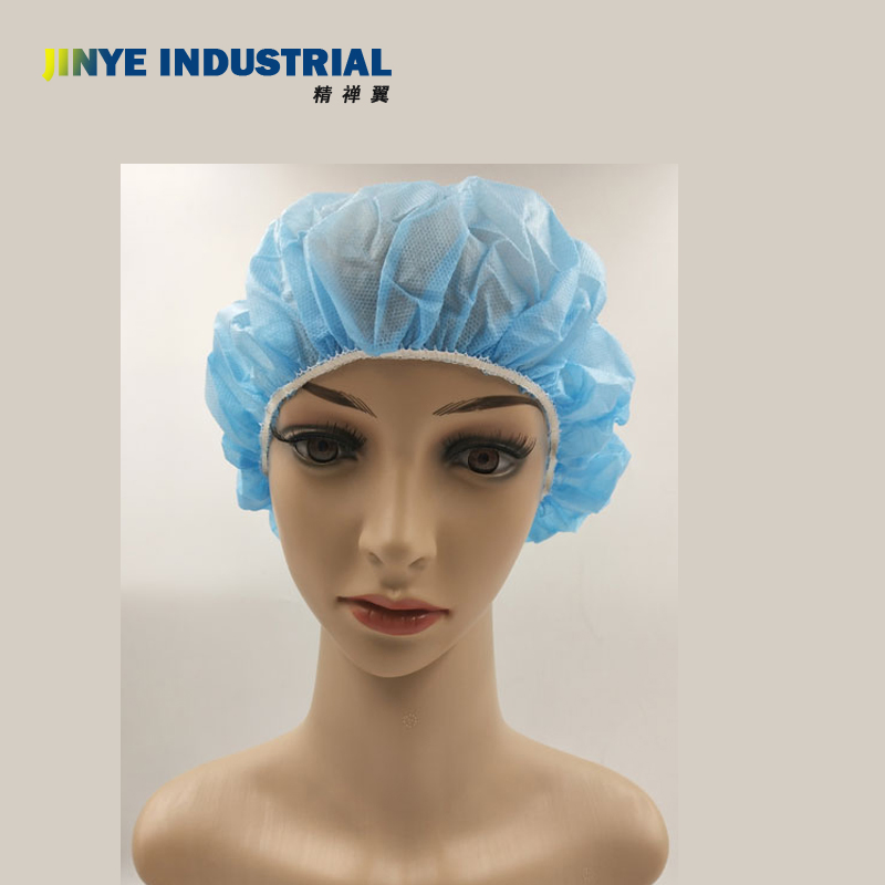 Disposable Medicalhair Clip Cap Nonwoven Bouffant Caps Hair Net Forhospital