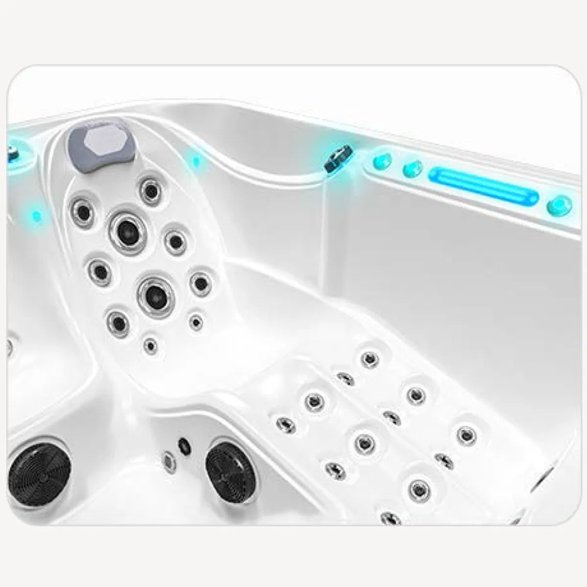 Готовый СПА-комплекс для 4 человек с гидромассажем