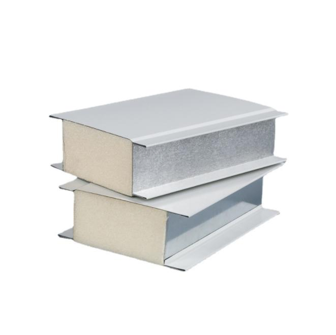Eco-Friendly Factory Price FM Heat Insulated PPGI Color Coated Steel PU PIR Boards Polyurethane Foam Roof Wall Sandwich Panel for Cold Room Warehouse