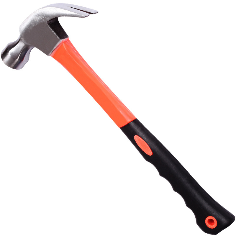 Construction Hardware Hand Tools Claw Hammer with Plastic Coated Handle