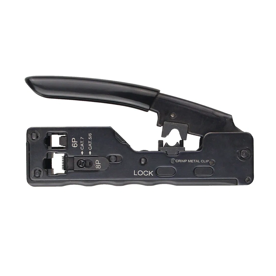 RJ45 Crimper Cat7 Crimping Tool for Pass Through
