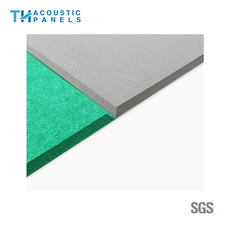 15mm Flame Retartant Polyester Fiber Decorative Acoustic Panel for Stadium