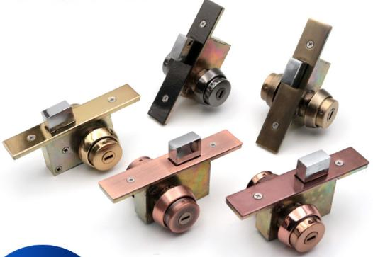 Aluminum Alloy Glass Door Lock Frame Glass Floor Lock Flat Door Lock