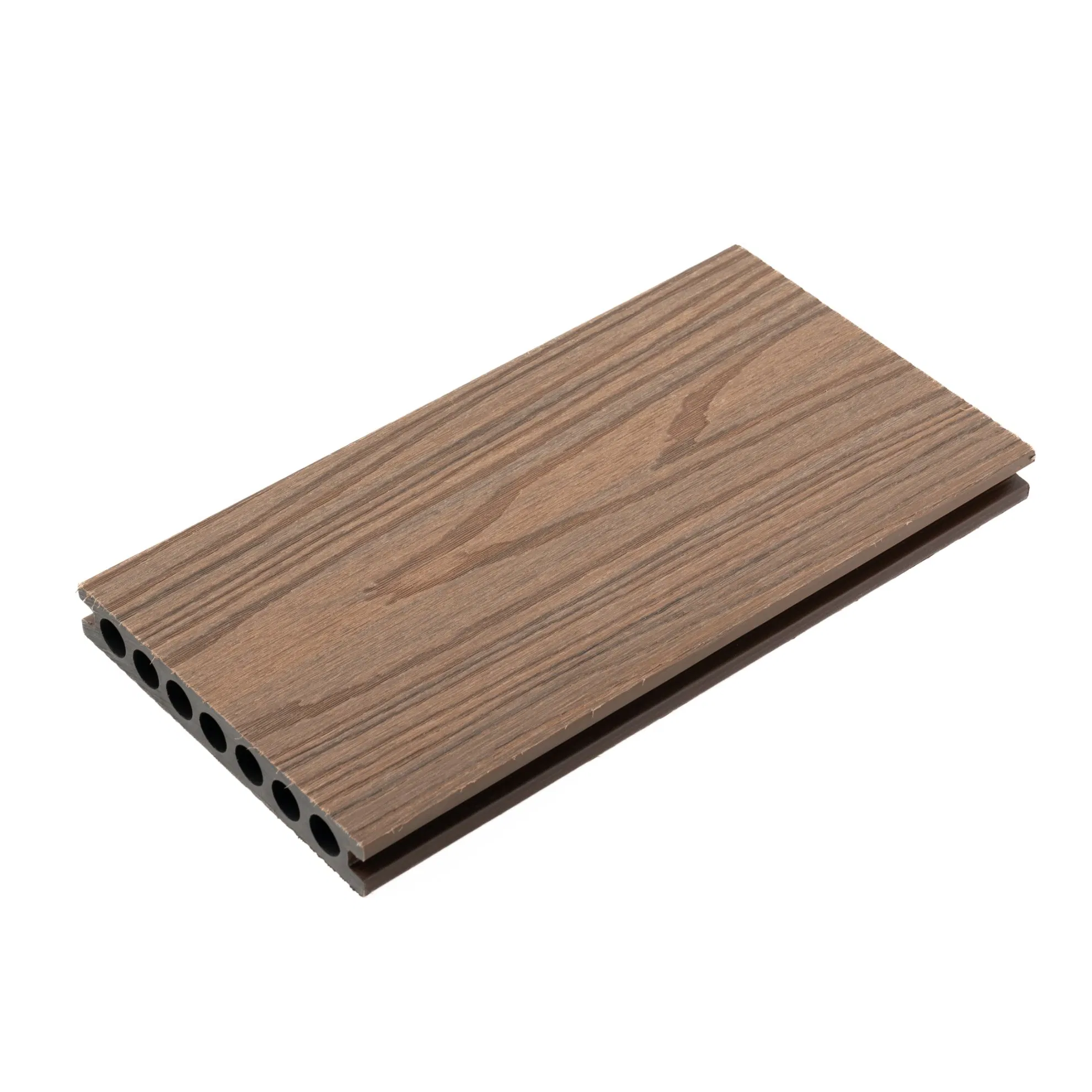 Waterside Area Color-Blending Low-Maintenance Lightweight Hollow Capped Composite Decking 5.9"