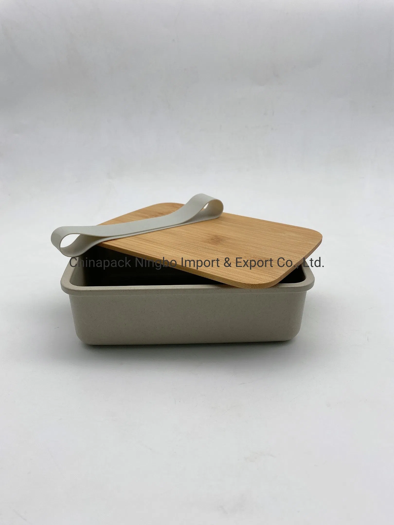 Plastic Lunchbox Bamboo Lid for Food Container Storage Container 2023