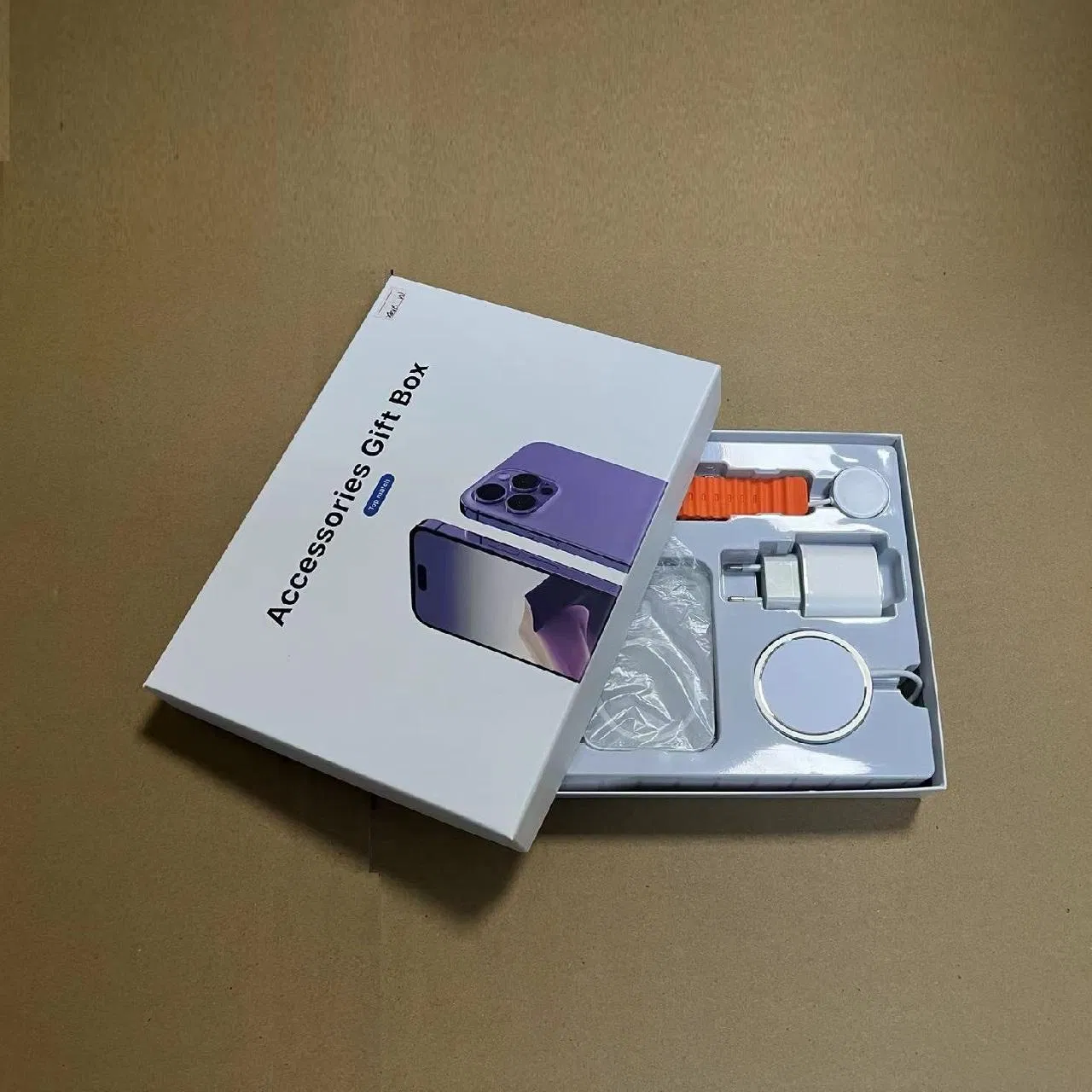 High Quality X8nb Anc 6 in 1 Set Watch Earbus Anc Fast Charger Charging Cable Powerbank Wireless Charging Cable for Smartwatch