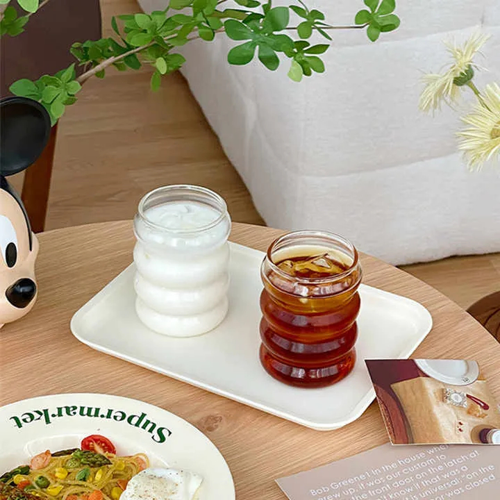Чашка для кофе из жаропрочного боросиликатного стекла