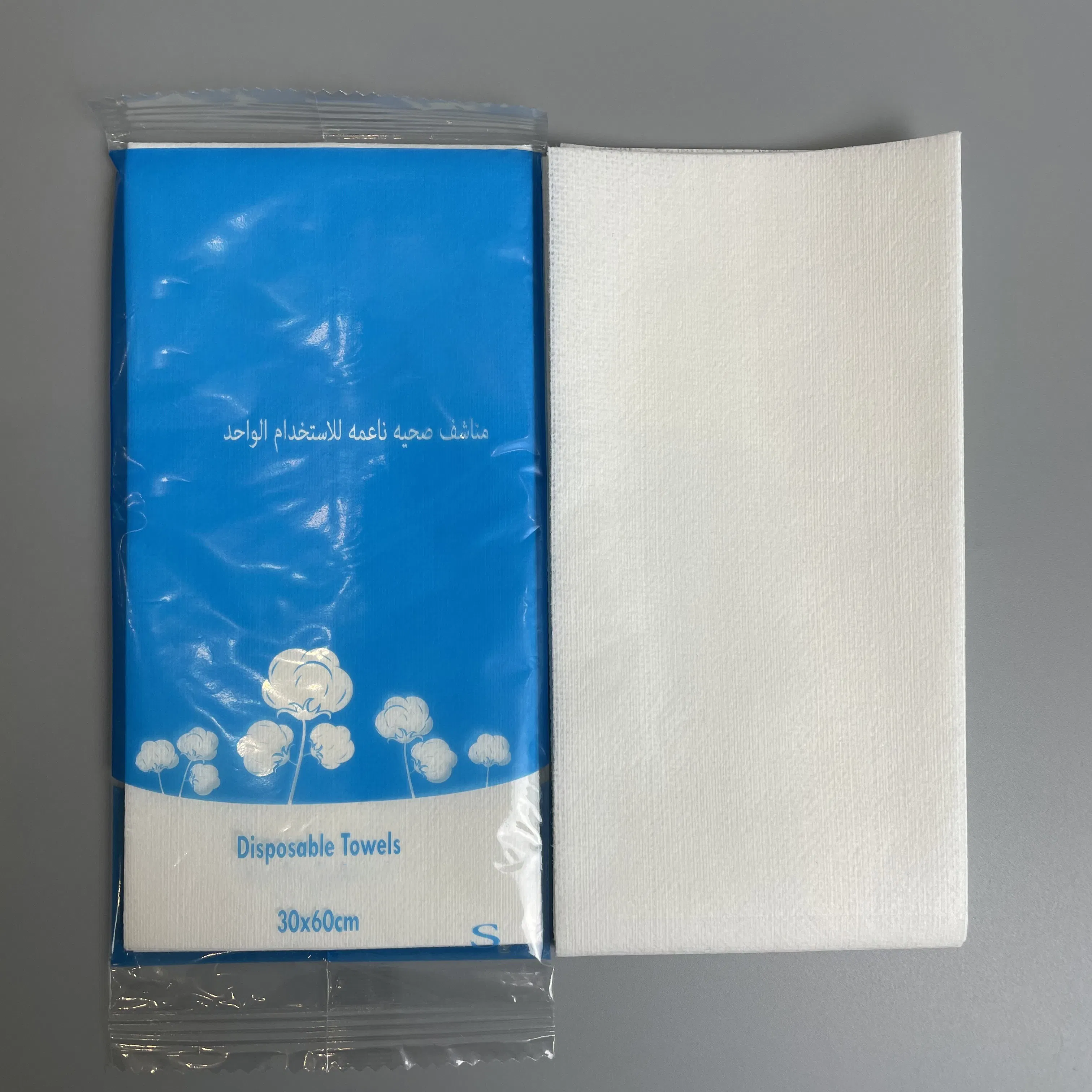 Wipex Wholesale Nonwoven Disposable Bath Towels Body Shower Towel for Hotel SPA