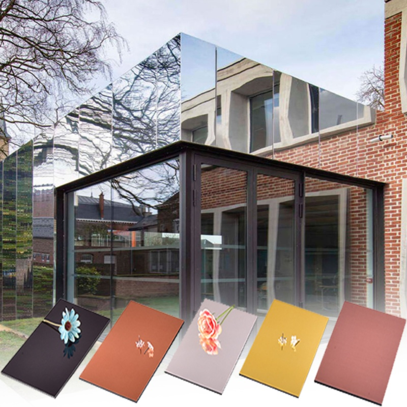 4mm PVDF ACP Acm External Wall Building Materials Fireproof Aluminum Composite Panels