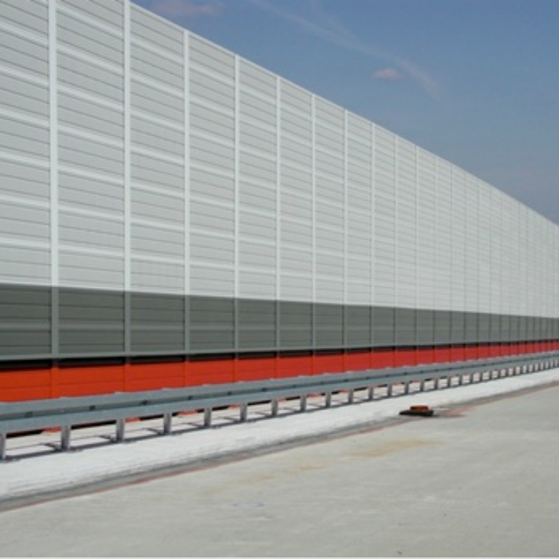 Wholesale Export Railway Noise Barrier Galvanized Steel Acoustic Wall Sound Barrier