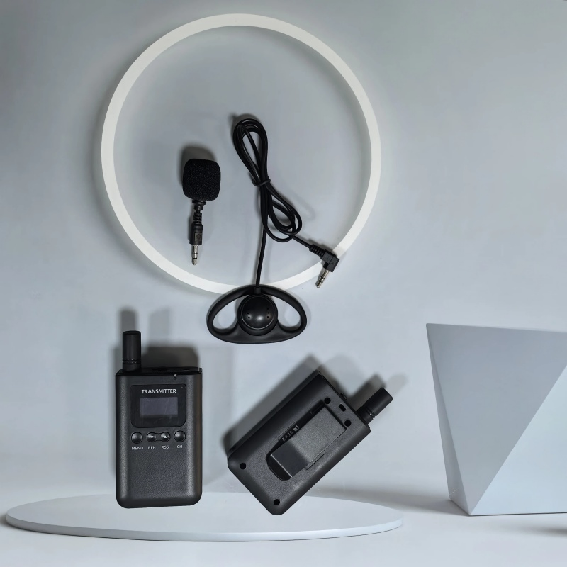 2.4GHz Wireless Radio Guide Whisper Tour Guide Communication System for Museum Church Conference Teaching Tourism Training