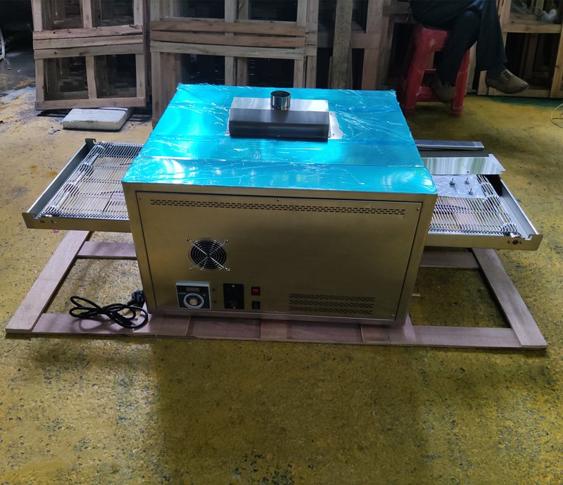Automatic Portable Mini Electric Gas Conveyor Belt Pizza Oven Machine