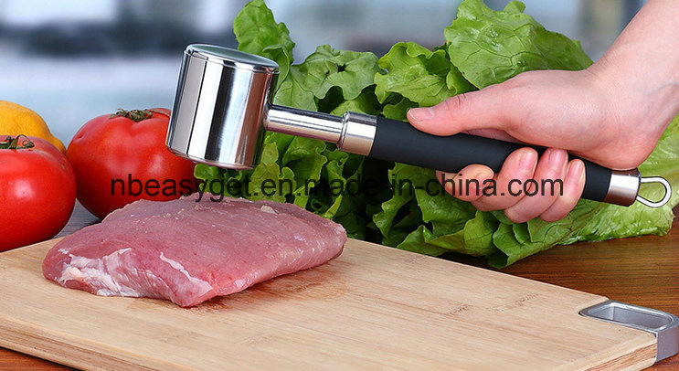 Stainless Steel Loose Meat Hammer Kitchen Tool Esg10128