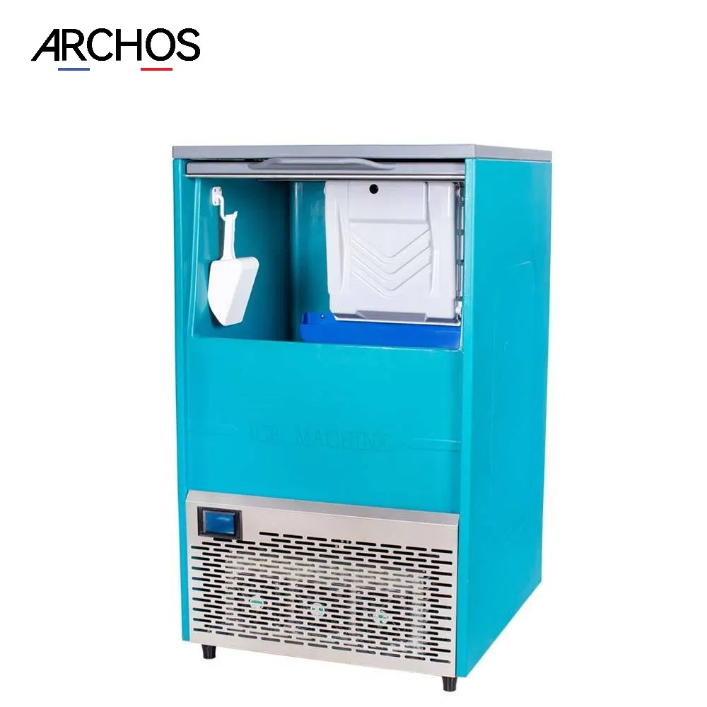Archos High-End Commercial Auto Cleaning Cube Ice Maker Machine 100kg