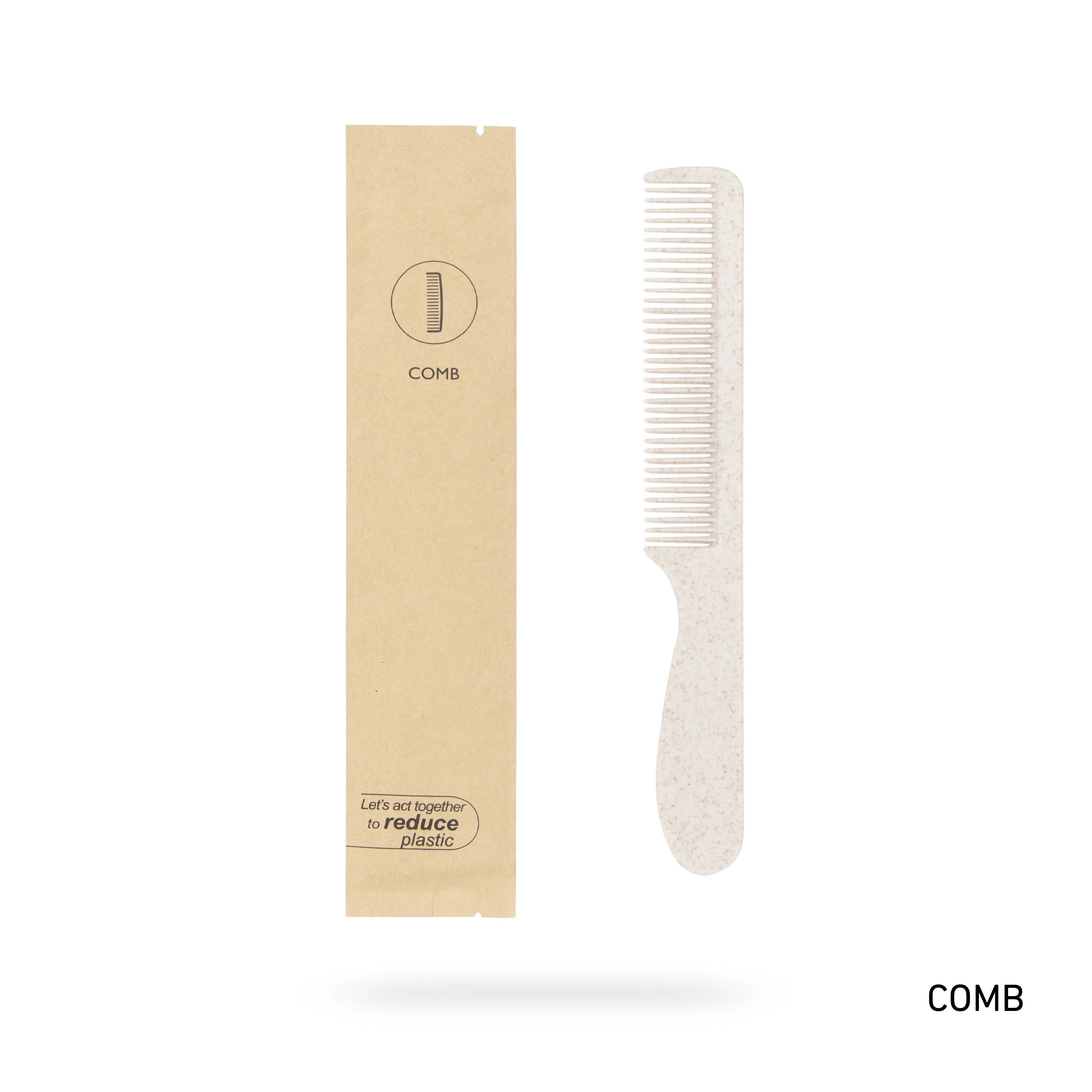 Natural Hair Styling Solution Sustainable Wheat Straw Comb