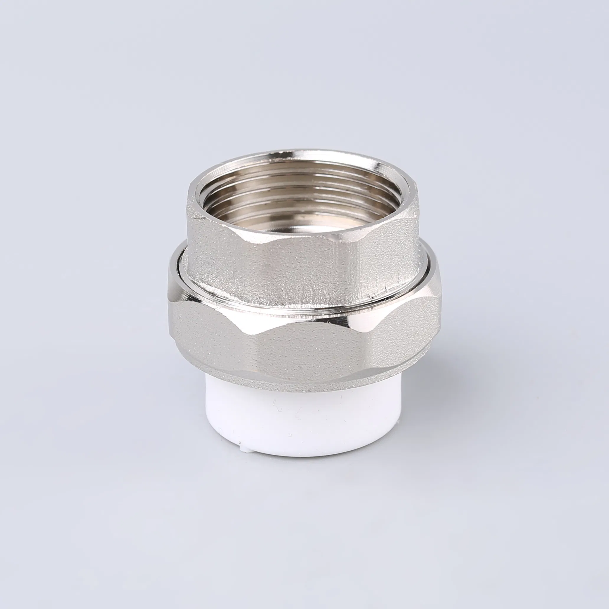 PPR Chrome Plated Brass Coupling Male Threads PPR Union Adapter Joint Socket Union Brass Female Threaded